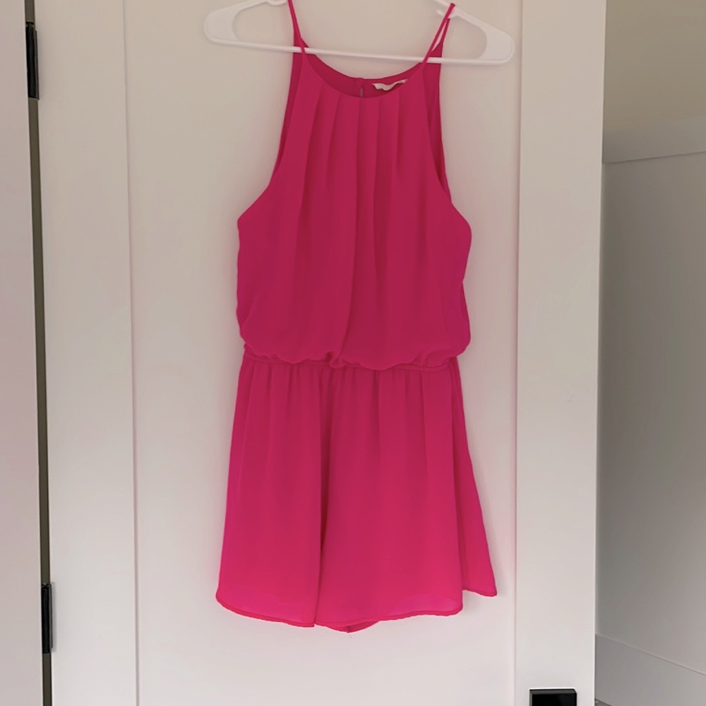 LUSH pink romper